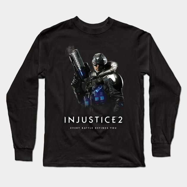 Injustice 2 - Captain Cold Long Sleeve T-Shirt by Nykos